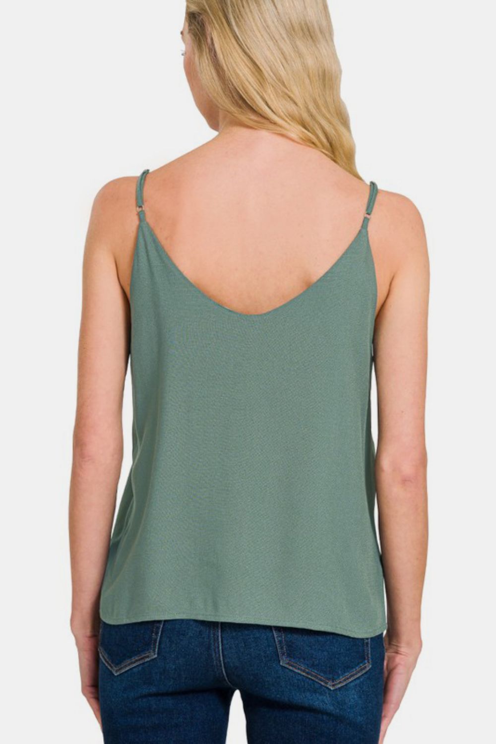 Zenana Two Layered Spaghetti Strap Cami